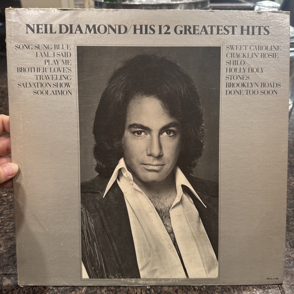 NEIL DIAMOND His 12 Greatest Hits MCA 2106